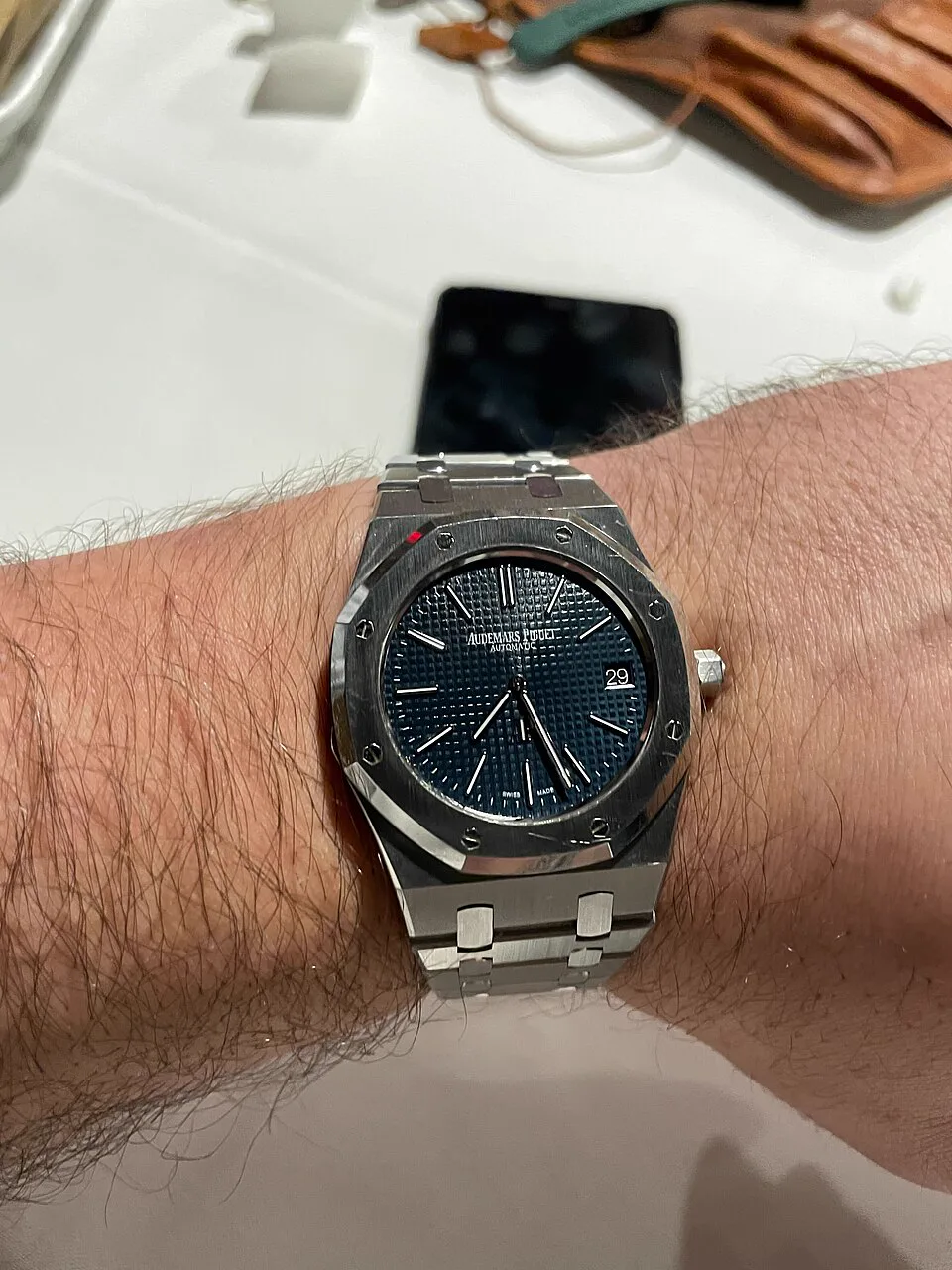 Audemars Piguet Royal Oak &lsquo;Jumbo&rsquo; reference 15202 in steel